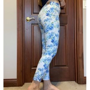 Abercrombie & Fitch Flowered Jeans